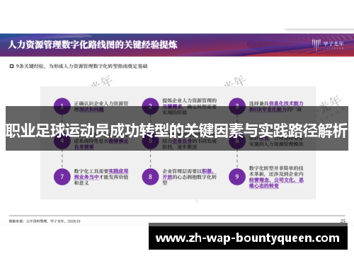 职业足球运动员成功转型的关键因素与实践路径解析 职业足球运动员成功转型的关键因素与实践路径解析